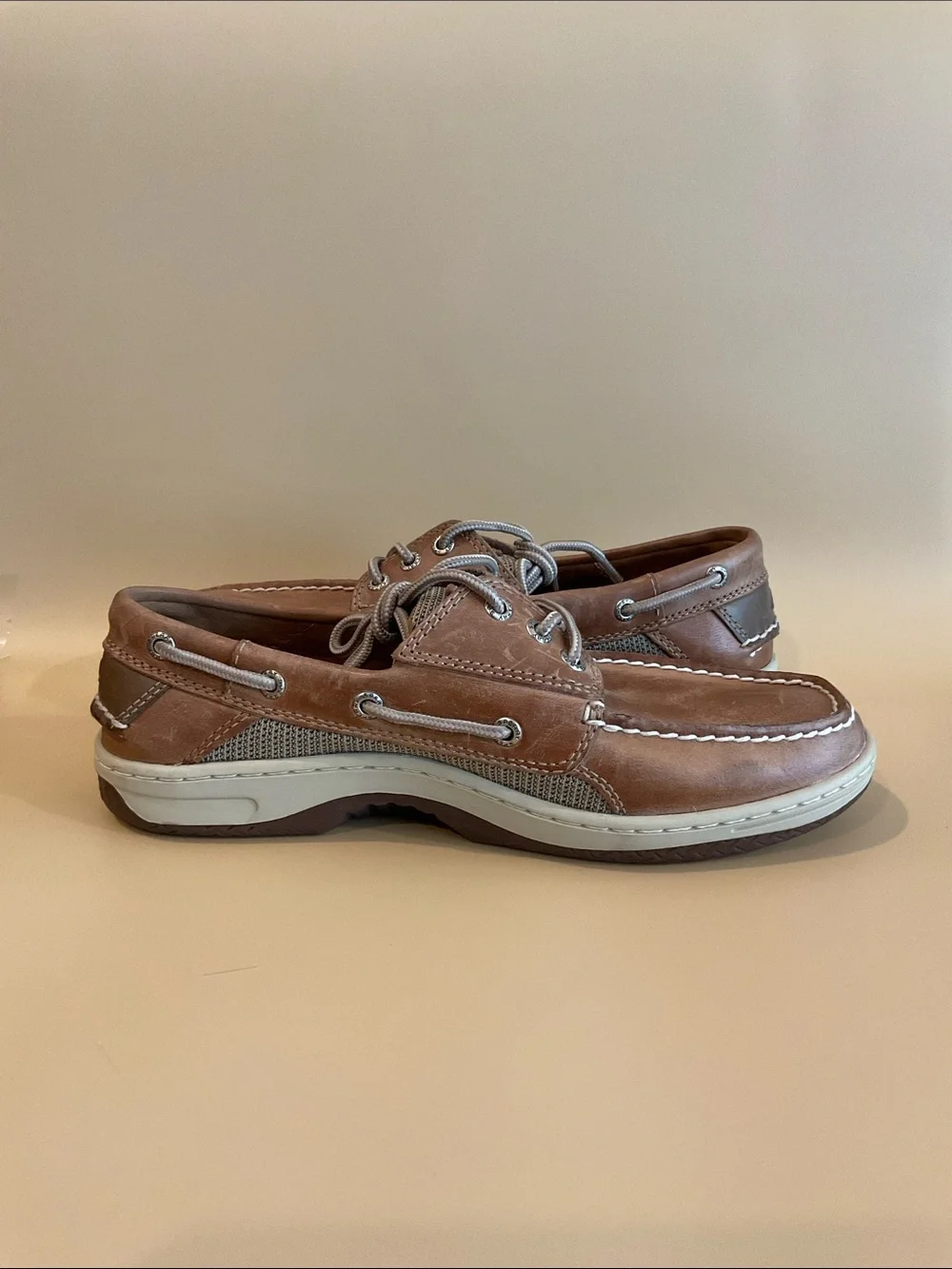 Sperry Top Sider Billfish™ 3-Eye Boat Shoe cognac